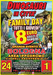 Arriva anche a bologna dinosauri in citta', dopo il grande successo a roma, genova, torino